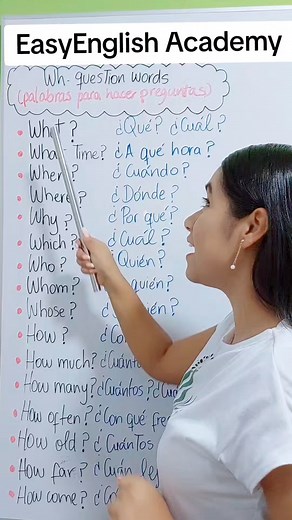 WH WORDS ✅ #aprendeingles | EasyEnglish TV
