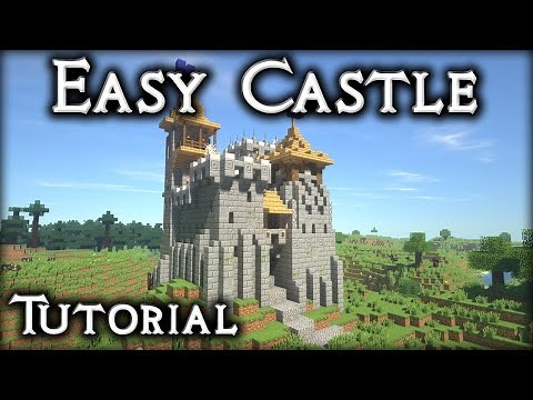 Tutoriál na stavbu minecraft hradu (cz/sk)