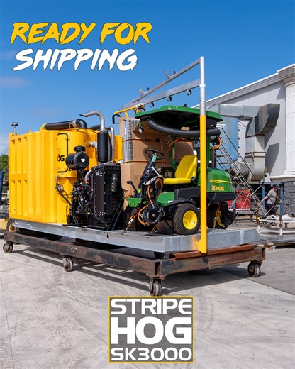 6.3K views · 70 reactions | This #StripeHOG #SK3000 is all set for...