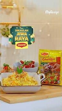 Resepi Mudah Autentik, Jiwa Tetap Raya 🌙 - Resipi Nasi Minyak Lobak Merah