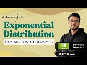 10.36 Exponential Distribution | Exponential vs Poisson | Statistics & Probability