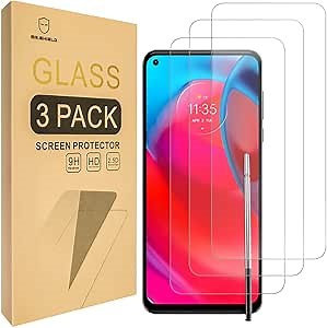 Mr.Shield [3-Pack] Designed For Motorola Moto G Stylus 5G (2021) [Not Fit for 2020/2022 Version] [Tempered Glass] [Japan Glass with 9H Hardness] Screen Protector with Lifetime Replacement