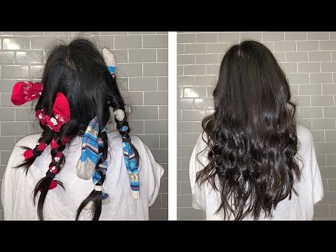 SOCK CURLS from TikTok TUTORIAL (SO EASY)