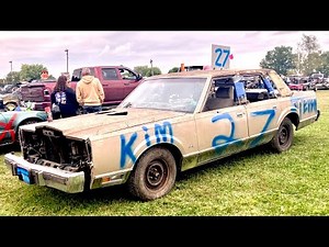 Demolition Derby Pit Walk New Alexandria Championship September 6th 2025 Full Size Old Iron W&W