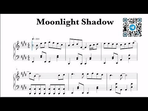 Mike Oldfield ft. Maggie Reilly - Moonlight Shadow Sheet Music