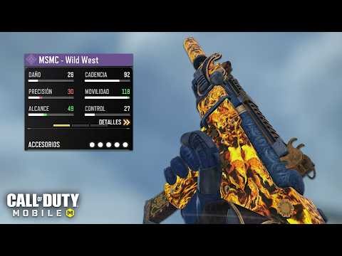 La Mejor clase de la MSMC que te hara ROMPER CAMARAS en COD MOBILE
