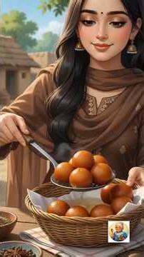 Soft & Juicy Gulab Jamun 😍🍯 | Village Cooking | Ghibli Style