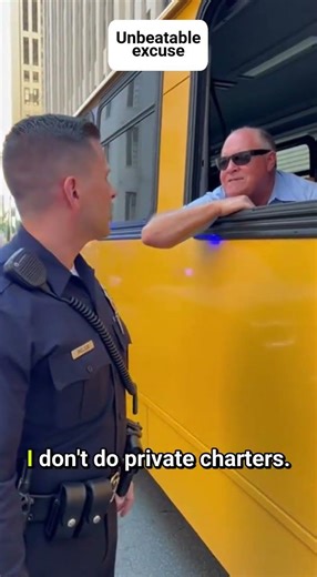 😂 Bus Driver's 'Unbeatable Excuse' Leaves Cop Speechless!