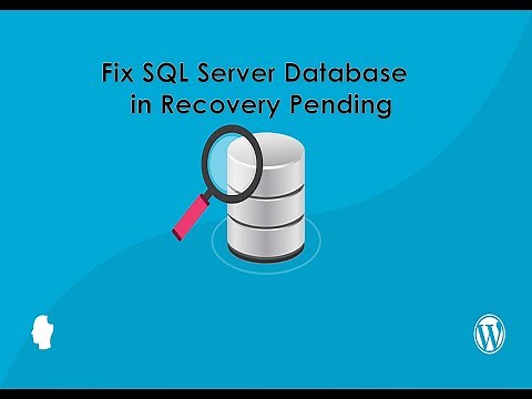How to Fix SQL Server Database in Recovery Pending Mode