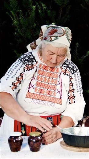 Grandma's Fig Jam 🍯 #village #cooking #figjam #outdoors