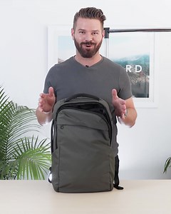 5.5K reactions · 651 shares | More than a weekender bag, less than a suitcase. Meet the Endeavor, the backpack with a built-in closet. | Solgaard | Facebook