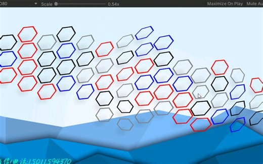 Unity照片之波动墙