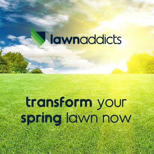 Revive your lawn this Spring with our premium range of lawn care products, ensuring lush green grass all season long! 🌱 | Lawn Addicts