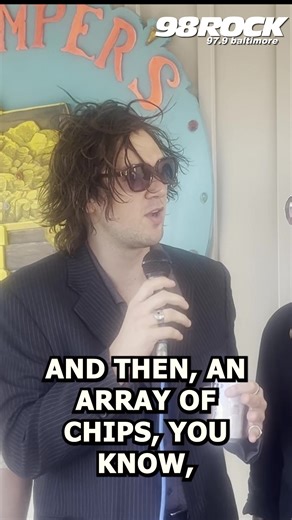 13K views · 163 reactions | At Boardwalk Rock , Gethin Davies of The Struts revealed to 98 Rock that he is the band's designated tour chef! Click the link to watch the full interview where the band members reveal their least and most favorite foods and where they come from: https://youtu.be/CyYP8RDbG2g?si=rj_atgOFZqXEpFTZ | 98 Rock Baltimore | Facebook