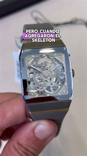The new Rado Anatom Skeleton is a watch you have to see in person.