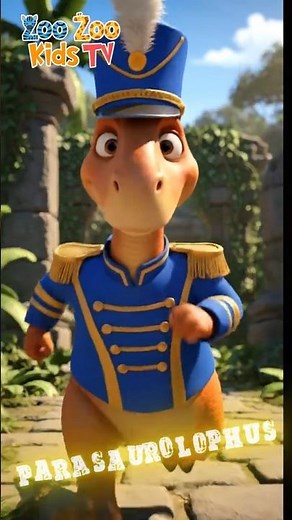 Dinosaur Song for Kids – The Ankylosaurus Goes Clank in the Jungle! #DinosaurForKids #ZooZooKids