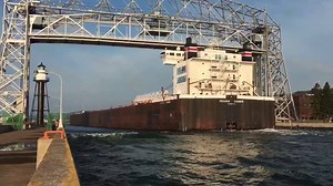 Freighter Friday. Morning arrival for the Indiana Harbor, one of the 1000-footers navigating the Great Lakes. #AuthenticDuluth | Visit Duluth