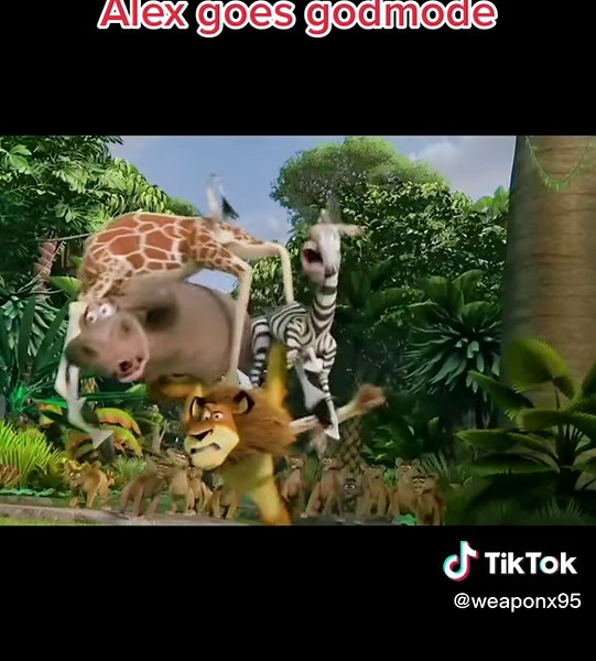 Madagascar Lion Movie Scene: Epic Fight and Power Struggle