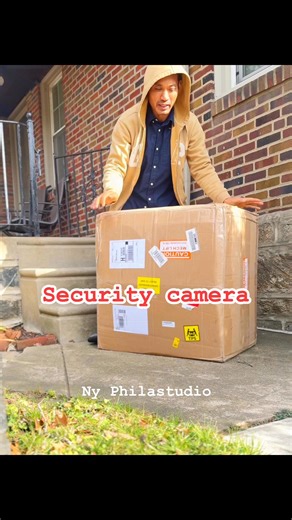 Security camera just delivered | NY Philastudio