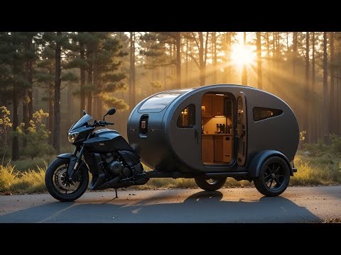 “Motorcycle Camper Revolution: Compact Comfort for the Open Road”