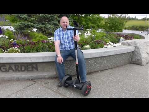 My SEGWAY Ninebot Mini PRO with Handlebar and Kickstand Parking Stand review
