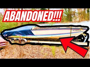 ABANDONED 1988 FORMULA 357 SR1 SPEED BOAT... CAN IT BE SAVED?!