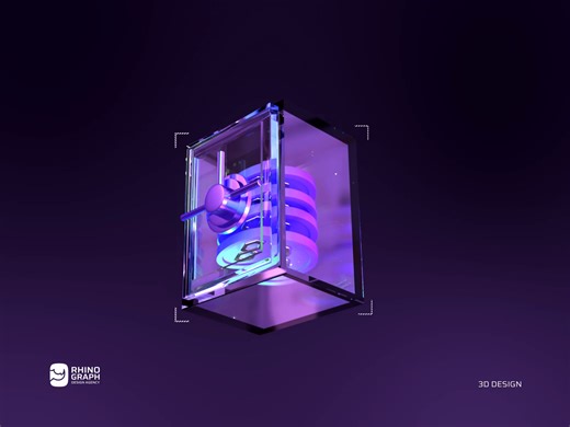 3d Crypto Motion design