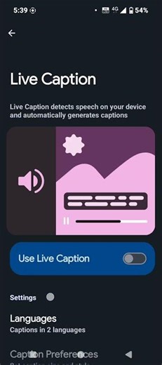 how to turn on captions in android settings #androidtricks
