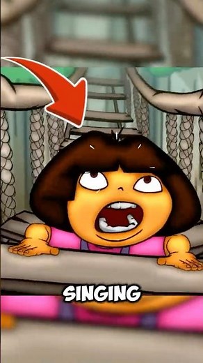 Dora’s Theme Song Has a Hidden Dark Message… #shorts