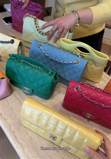 Ended up with not 1… but 2 Chanel bags!! 🙈 I’m going on my dream summer trip this week so wanted to get a fun colourful Chanel bag to take with me & use this summer. BUT HELP ‼️ Which bag should I go back for tomorrow?? Should I go back at all?! I am normally so decisive but I am so stuck on this one 📍 @Sellier Knightsbridge #chanel #london #shopping #handbag #hermes