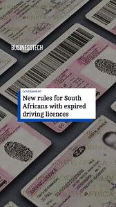 142K views · 514 reactions | The Department of Transport has gazetted rules for people with expired driving licences, provided certain conditions are met. Read the full article on BusinessTech! https://businesstech.co.za/news/government/838502/new-rules-for-south-africans-with-expired-driving-licences/ | BusinessTech | Facebook