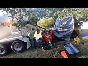 Concrete pump that could change the industry for the small business owner!!!