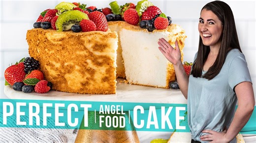 How to make perfect angel food cake | The Stay At Home Chef