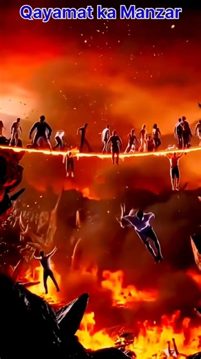 jahannam ke upar hai pulse rate #allah #trending #jahannam #jannat #viral#video#quran #Islamic short