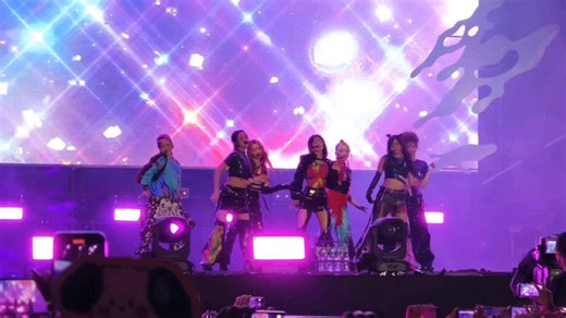 【XG】最丝滑转场！mdsk广州音乐节最伟大的shooting star！！！