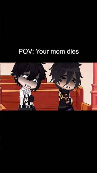 When You’re At Your Mom’s Funeral | Gacha Life #Shorts