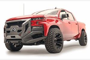 Fab Fours GR4000-1 Chevy Silverado 1500 2019-2022 Grumper Front Bumper