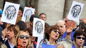 Rome's angry residents take to the streets to protest against the decline of Italy's capital city