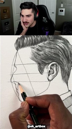 How to Draw Boy Face! 🤯 ‪@vkartbox‬