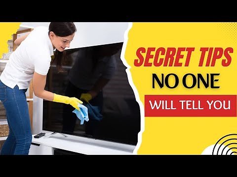 Easiest Ways To Clean A Flat Screen TV Without Damaging it