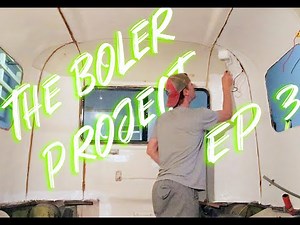 The Boler Project Ep 3 - Painting the interior walls