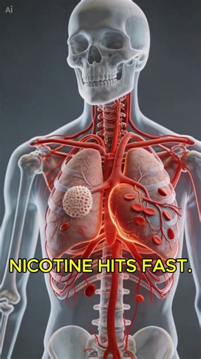 Stop Vaping After Seeing This #health #facts #shorts #anatomy #viral