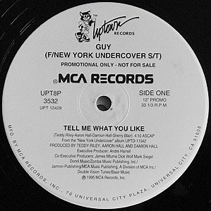 Guy / Tyme - Tell Me What You Like / L.I.F.E.