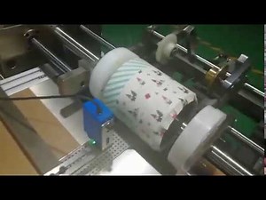 Paper round box making machine, round gift box machine