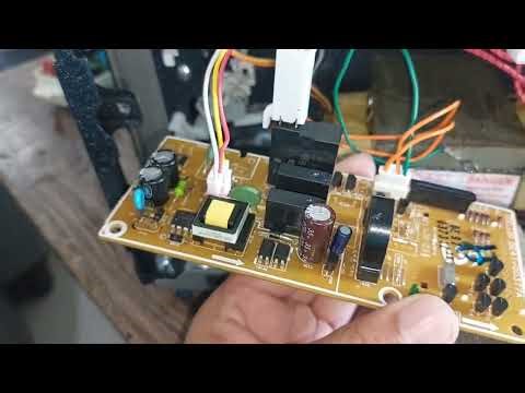 Samsung microwave oven NO POWER how to repair Board