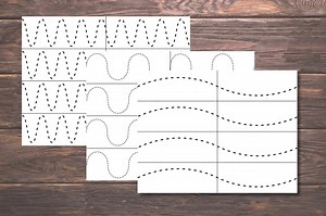 Scissor Skills | Cutting Practice | Preschool Worksheets | Preschool Printables | Scissor Skills Printable | Scissor Practice | Homeschool - Etsy