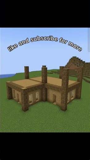 how to make minecraft simple house #minecraft #viral #trending