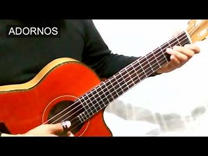 CERCA DEL MAR Requinto y Adornos de los Dandys (COMPLETA) - tutoriales de requinto