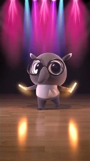 The Raccoon Dance Show | Funny Kids Animation | Dancing cartoon