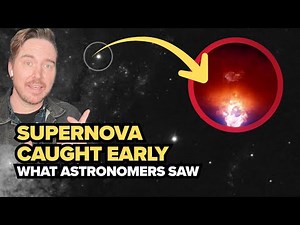 This Star Explosion Was Caught at the Perfect Moment!